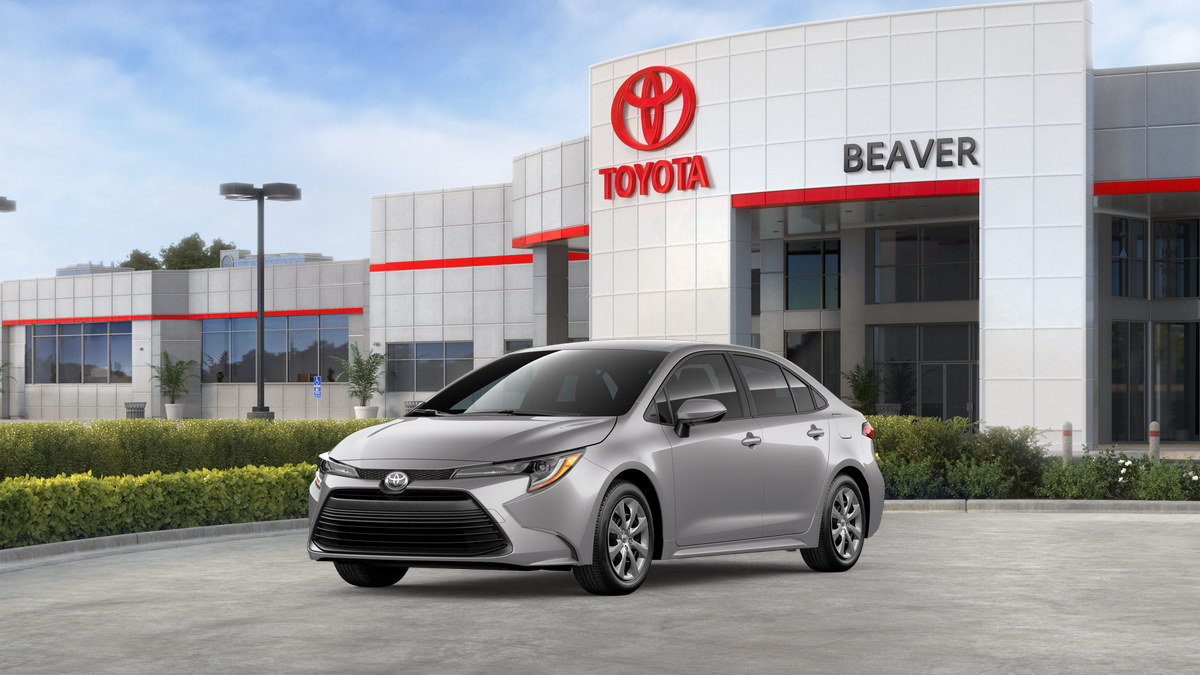 New 2026 Classic Silver Metallic Toyota LE image 64
