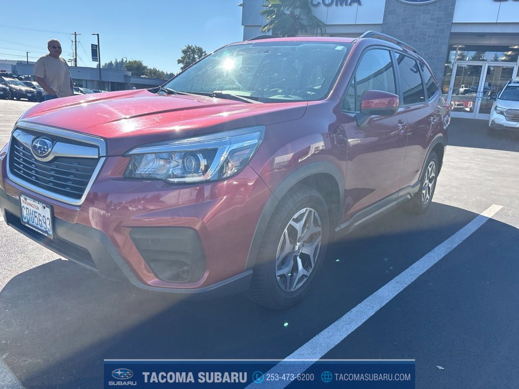 Used 2020 Red Subaru Premium image 2