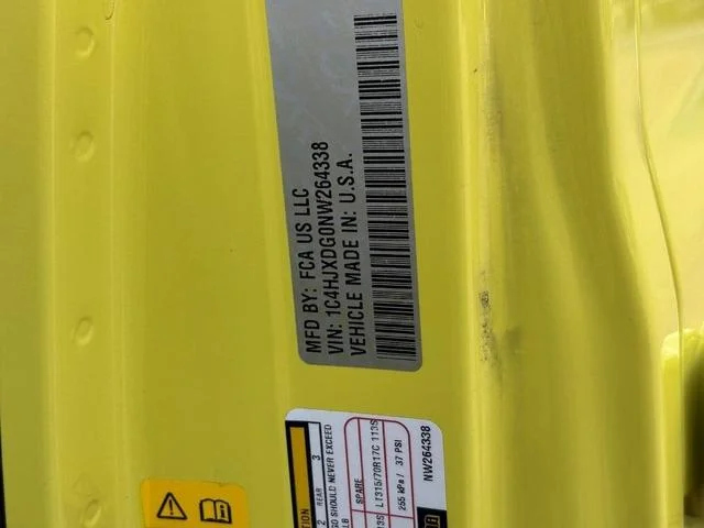 Used 2022 High Velocity Clearcoat Jeep  image 24