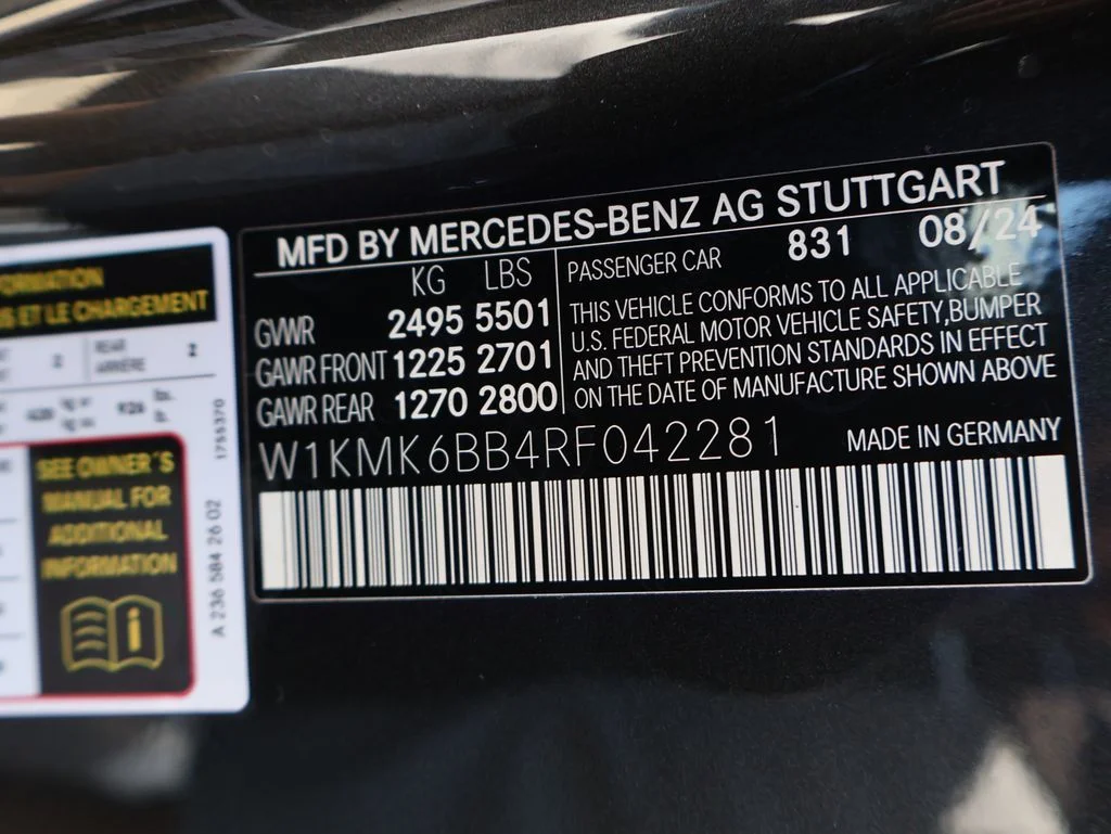 Certified Used 2024 Graphite Gray Metallic Mercedes-Benz CLE 450 image 43