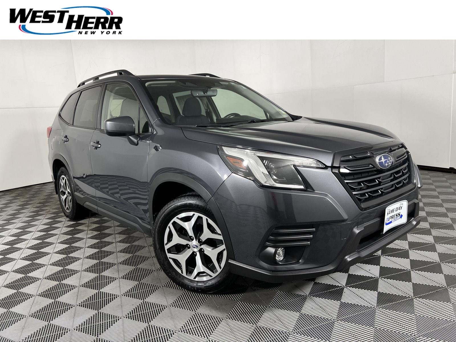 Used 2024 Magnetite Gray Metallic Subaru Premium image 1