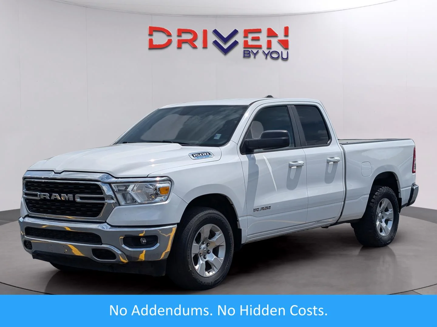 Used 2022 Bright White Clearcoat Ram Big Horn image 1