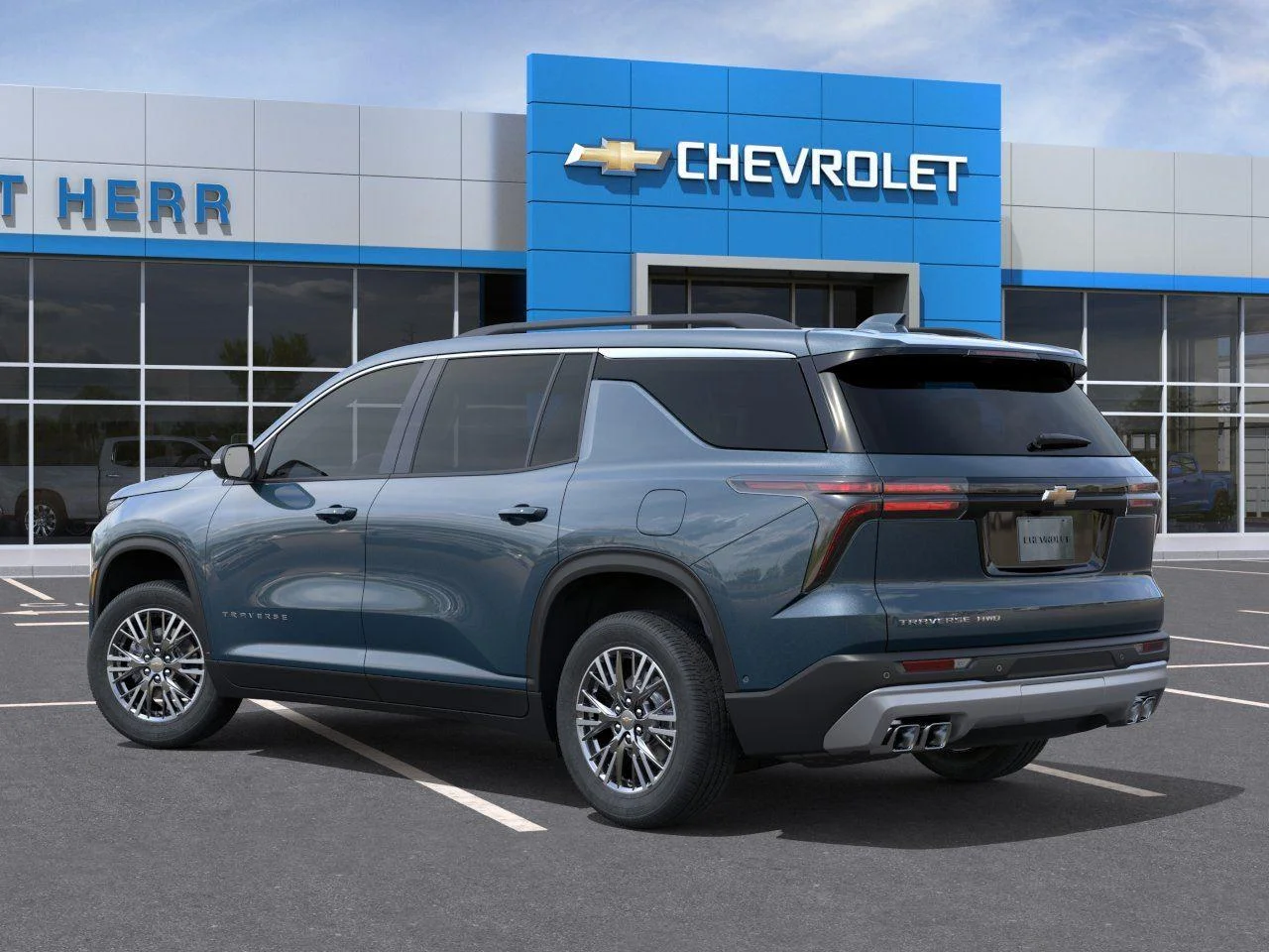 New 2026 Lakeshore Blue Metallic Chevrolet LT image 3