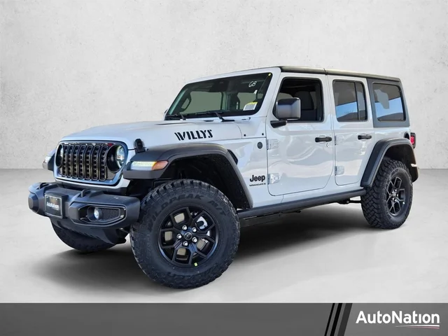 New 2026 Jeep Wrangler Willys 4x4 4-door