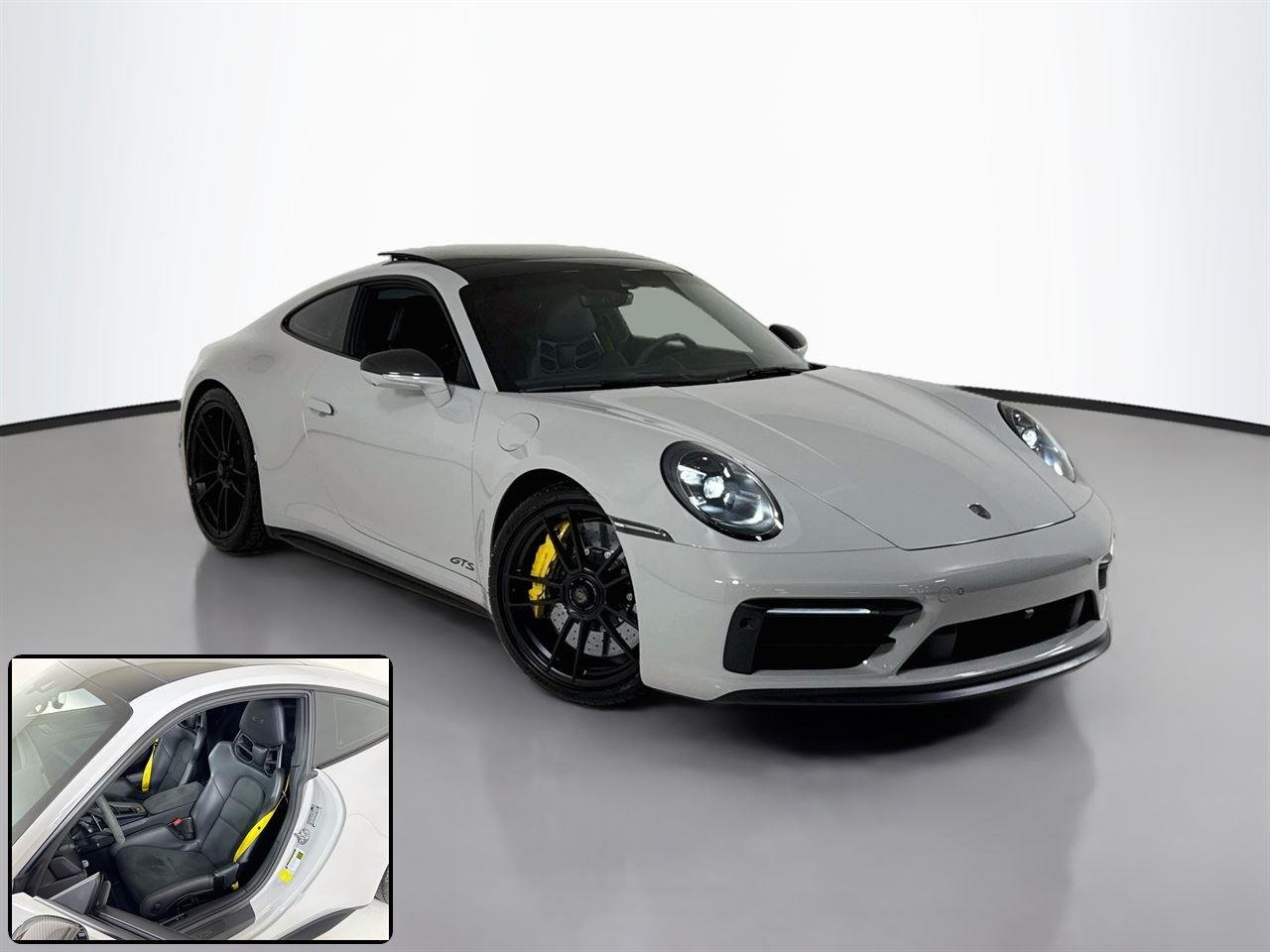 Used 2024 Chalk Porsche Carrera GTS | Carbon Buckets | Front Lift | Sunroof image 2
