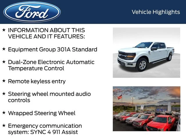 Used 2025 White Ford XLT image 4