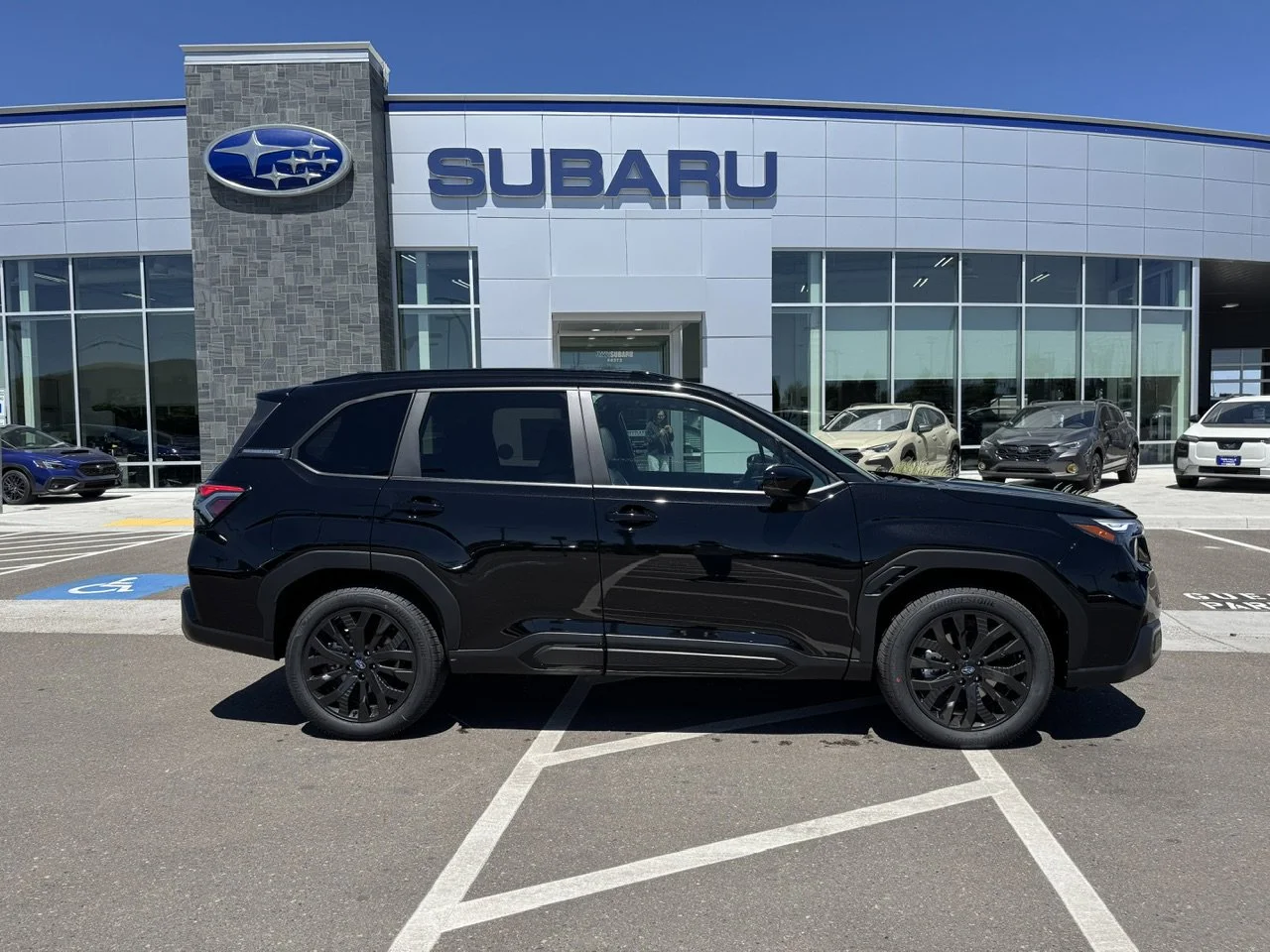 New 2026 Crystal Black Silica Subaru Sport Onyx Edition image 8