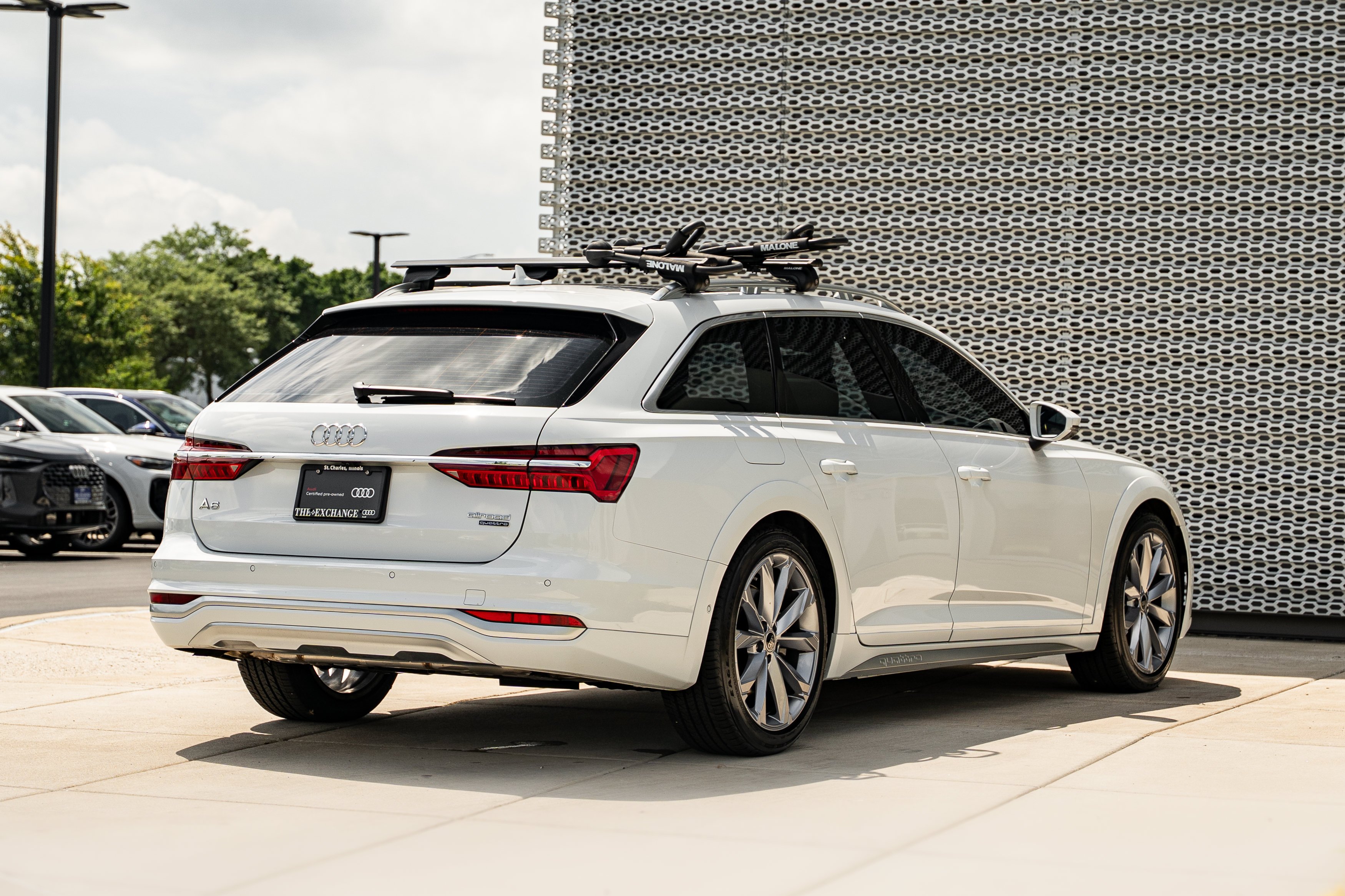 Certified Used 2025 Glacier White Metallic Audi Prestige image 4