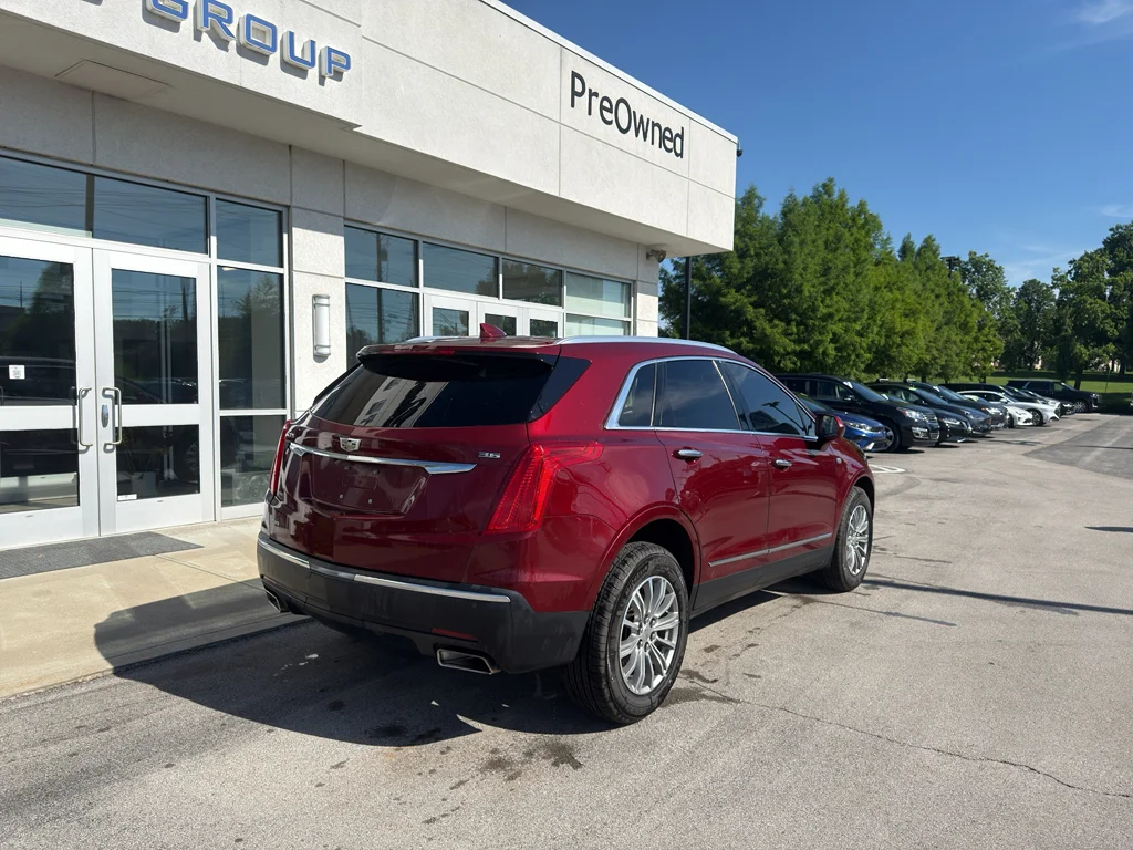 Used 2017 Red Passion Tintcoat Cadillac Luxury AWD image 3