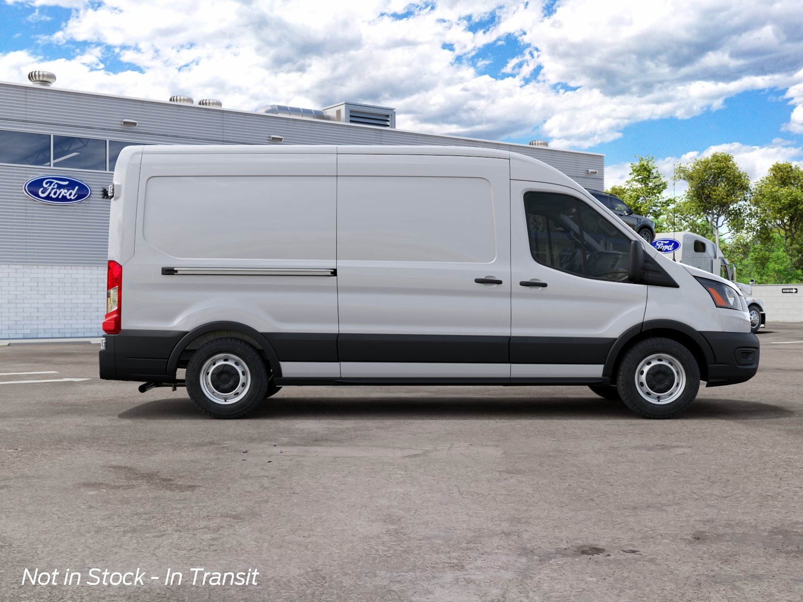 New 2027 Oxford White Ford Cargo Van image 5