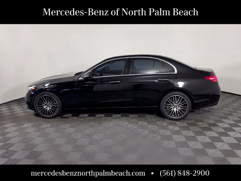 Certified Used 2024 Black Mercedes-Benz C 300 image 3