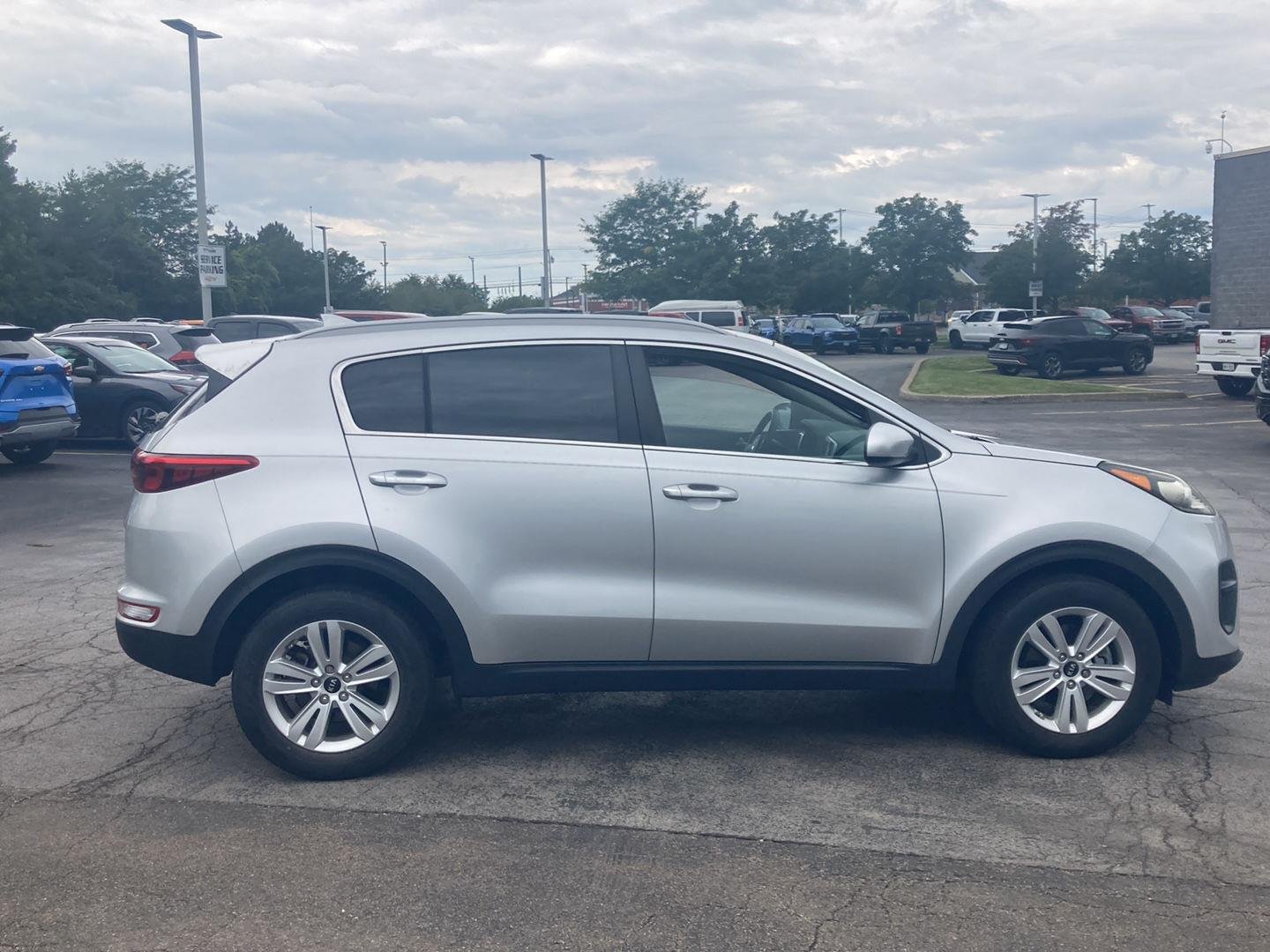 Used 2019 Sparkling Silver Kia LX image 8