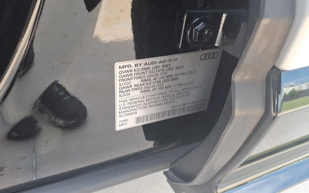 Used 2025 Black Audi 55 Premium Plus image 35