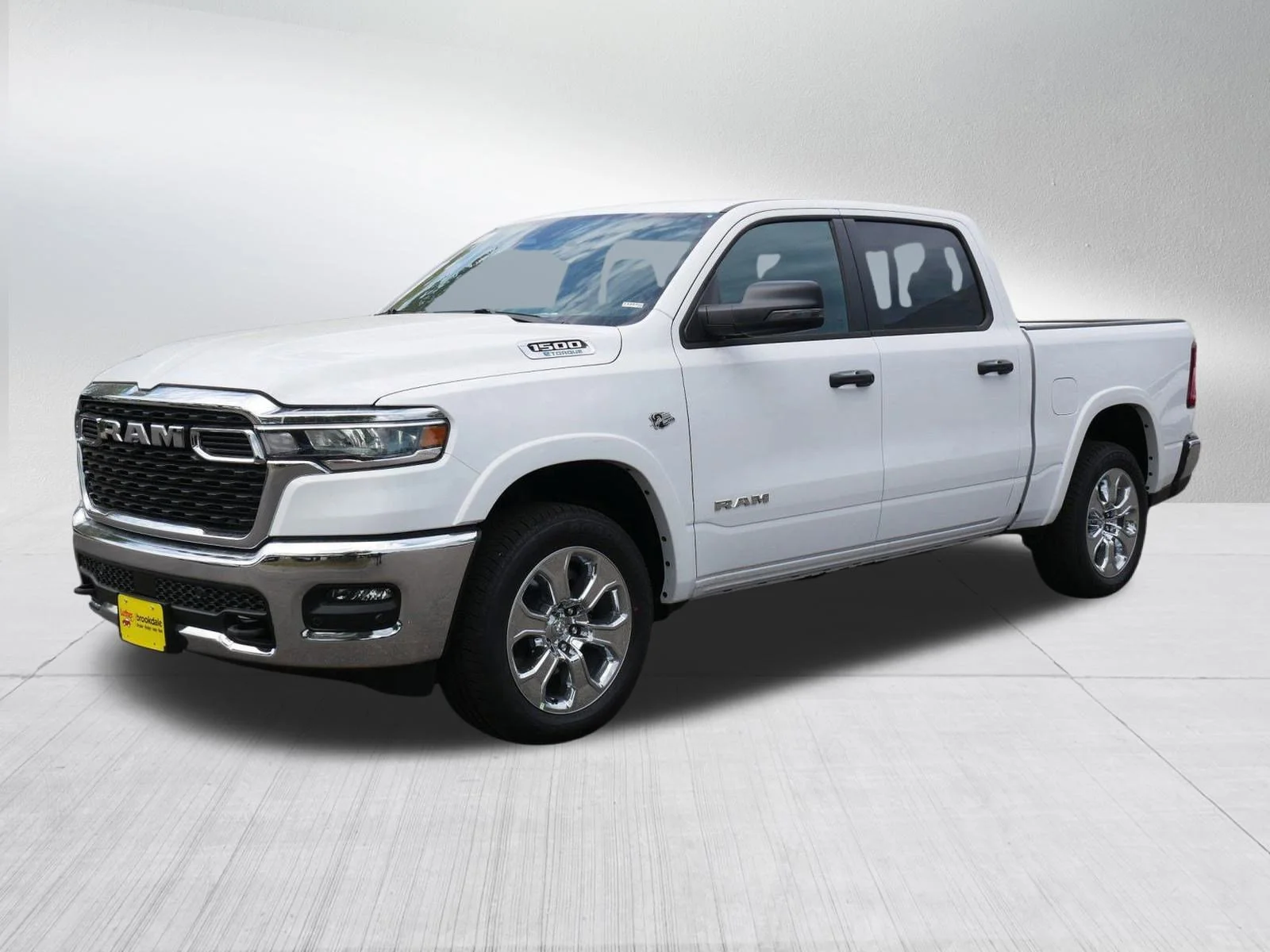 New 2026 Bright White Clear-Coat Exterior Paint RAM Big Horn image 3
