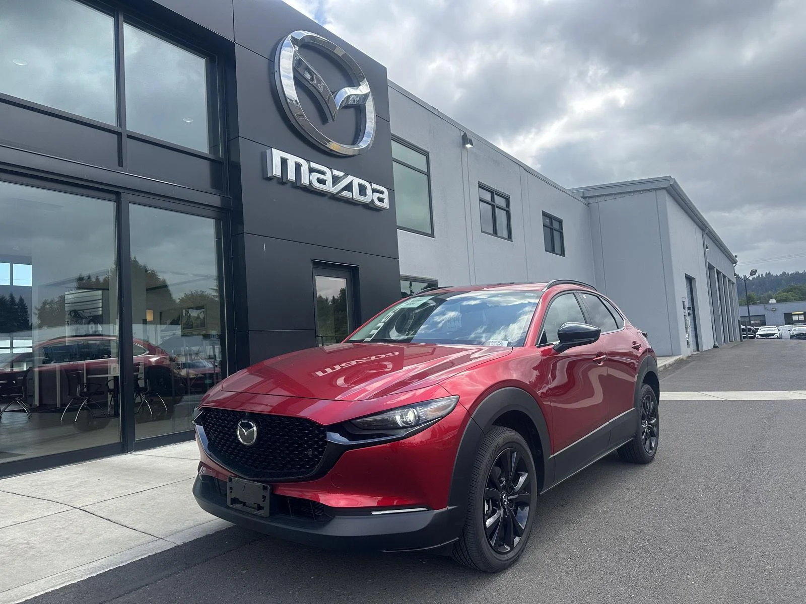 Used 2025 Soul Red Crystal Metallic Mazda 2.5 Turbo Premium Plus Package image 1