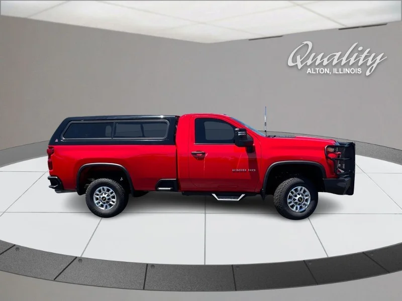 Used 2024 Red Hot Chevrolet Work Truck image 4