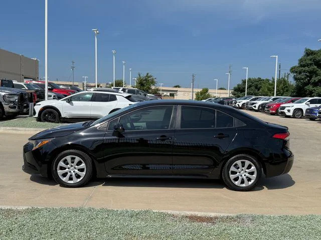 Certified Used 2023 MIDNIGHT BLACK METAL Toyota LE image 35