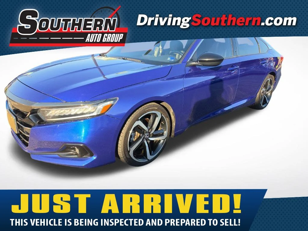 Used 2021 Blue Honda Sport image 1