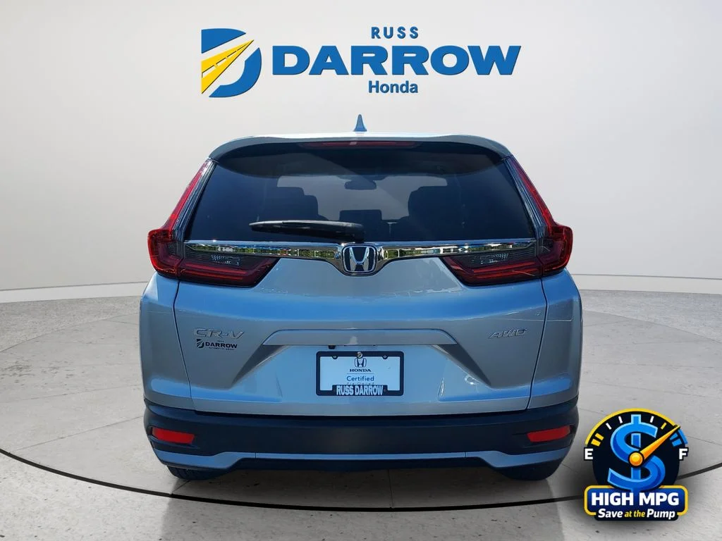 Certified Used 2022 Silver Honda EX image 4