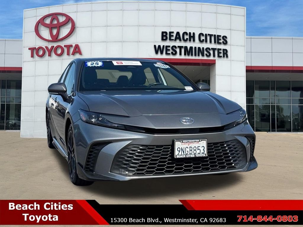 Certified Used 2025 Gray Toyota SE image 3