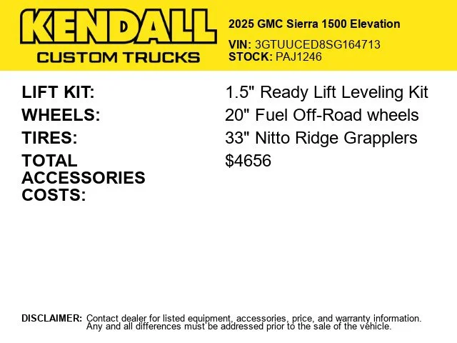 Used 2025 White GMC Elevation image 2