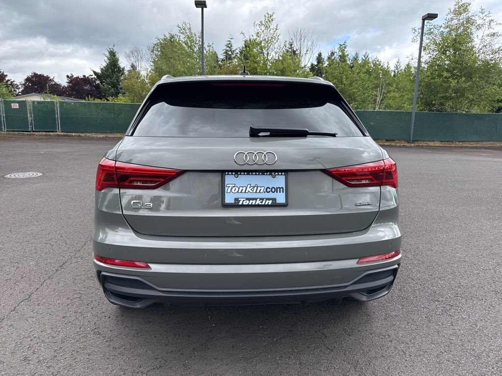 Used 2023 Chronos Gray Metallic Audi Premium Plus image 6