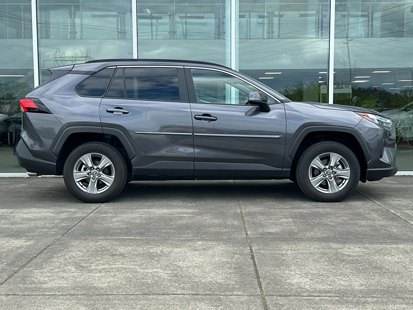 Used 2024 Magnetic Gray Metallic Toyota XLE image 2