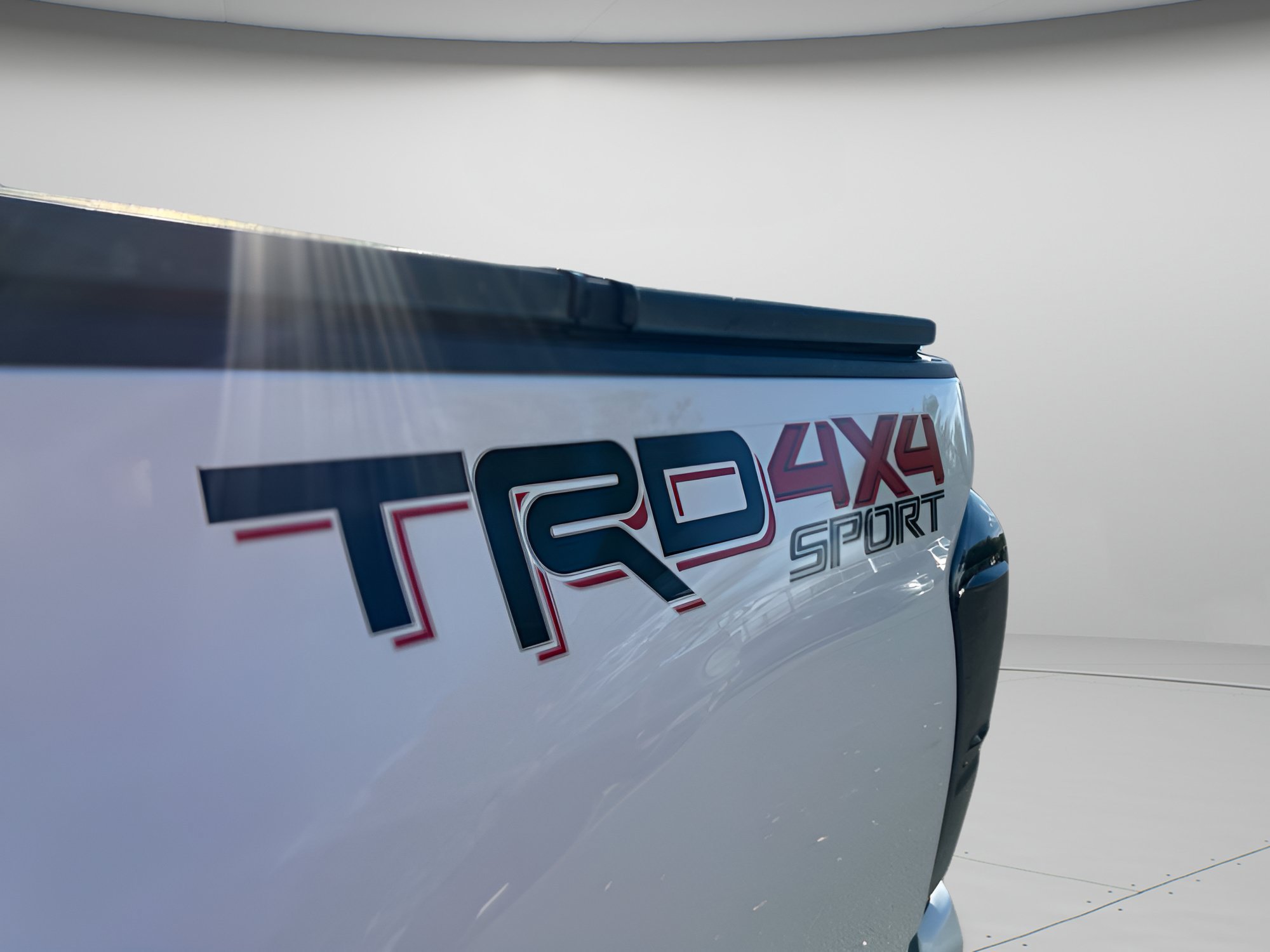 Used 2018 Super White Toyota TRD Sport image 13