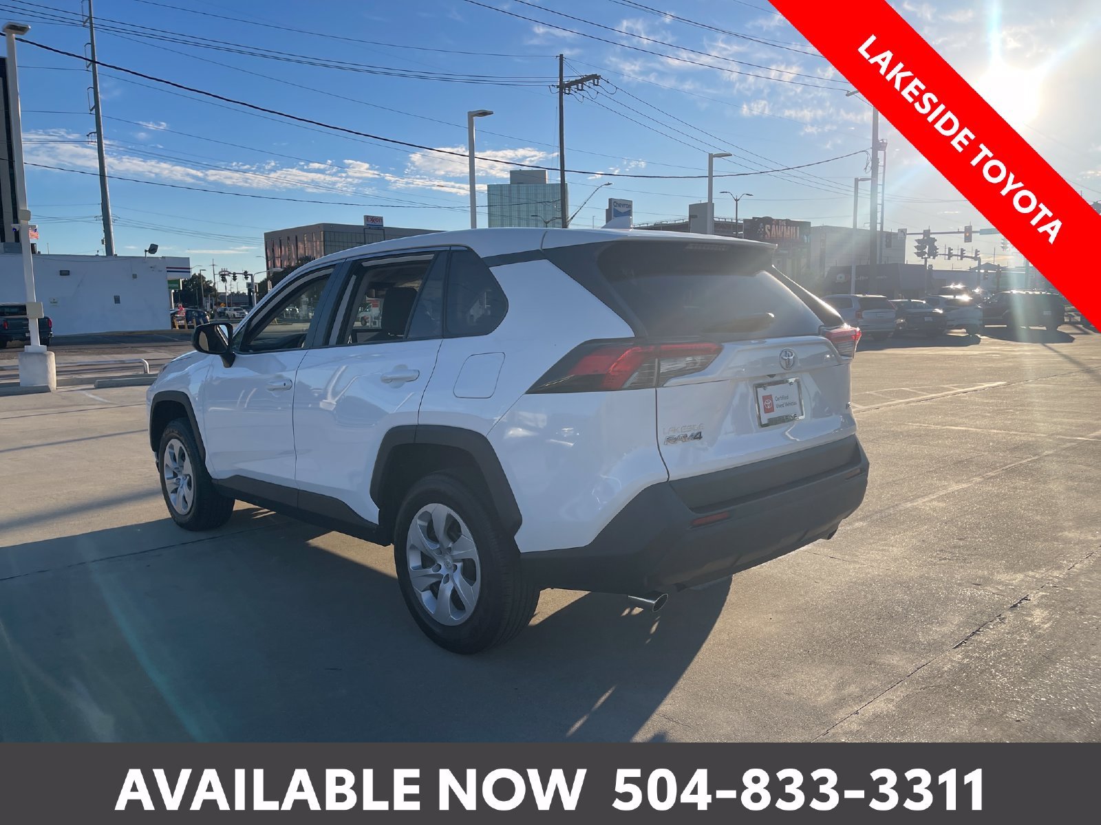 Certified Used 2024 White Toyota LE image 4