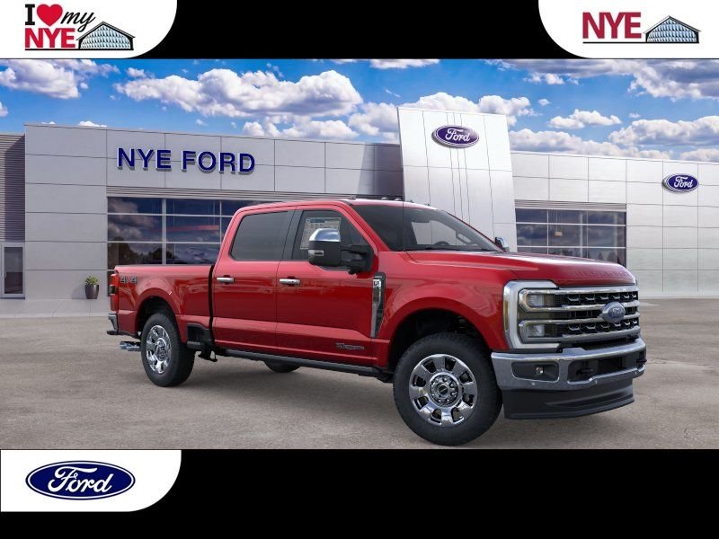 New 2026 Ruby Red Metallic Tinted Clearcoat Ford F-250® Lariat® image 1