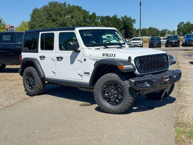 New 2026 Bright White Clear-Coat Exterior Paint Jeep Willys image 2