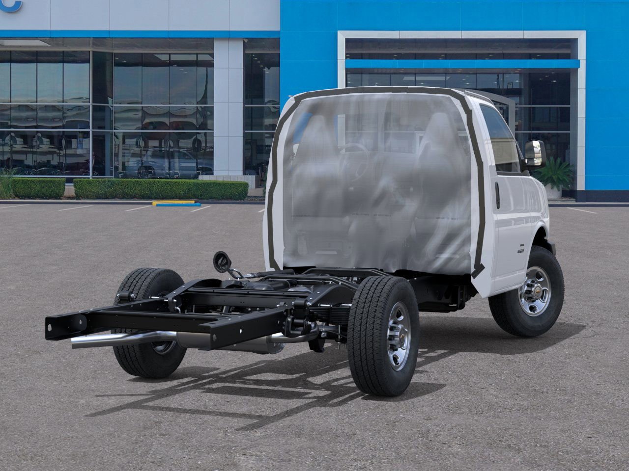 New 2025 Summit White Chevrolet 1WT image 4