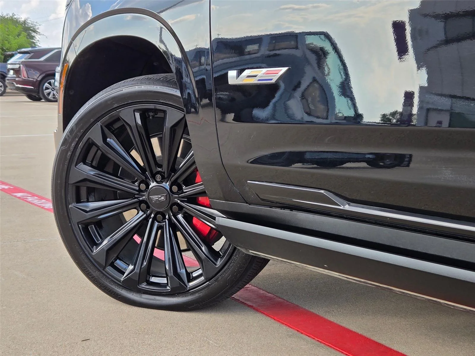 Used 2025 Black Raven Cadillac AWD V-Series image 9