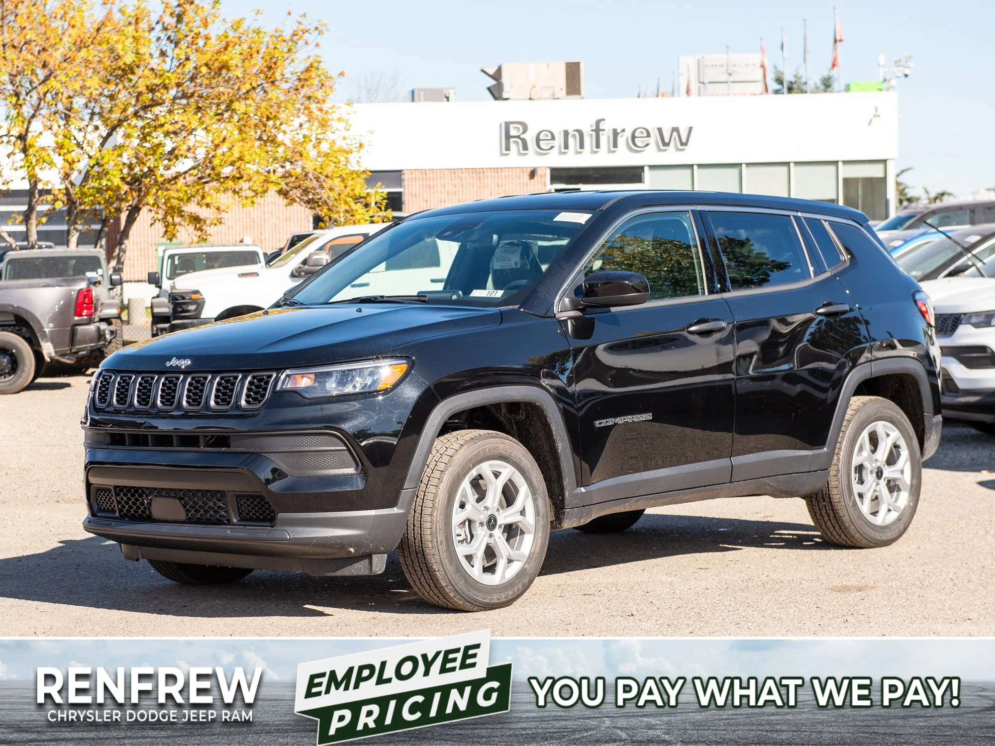 New 2026 Black Jeep Sport* 4x4, 2.0L Turbo, Heated Seats image 1