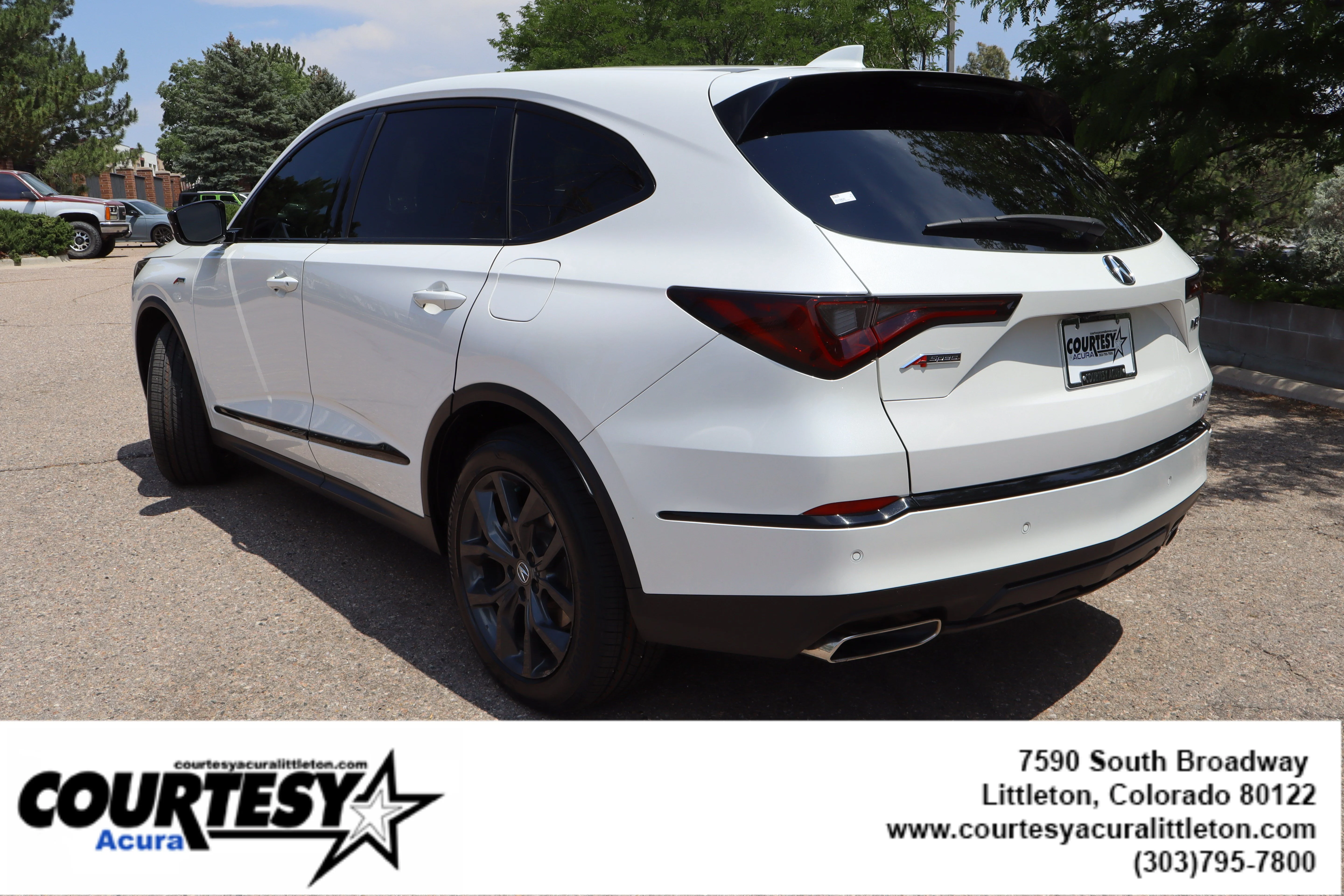 Used 2023 Platinum White Pearl Acura SH-AWD with A-Spec Package image 42