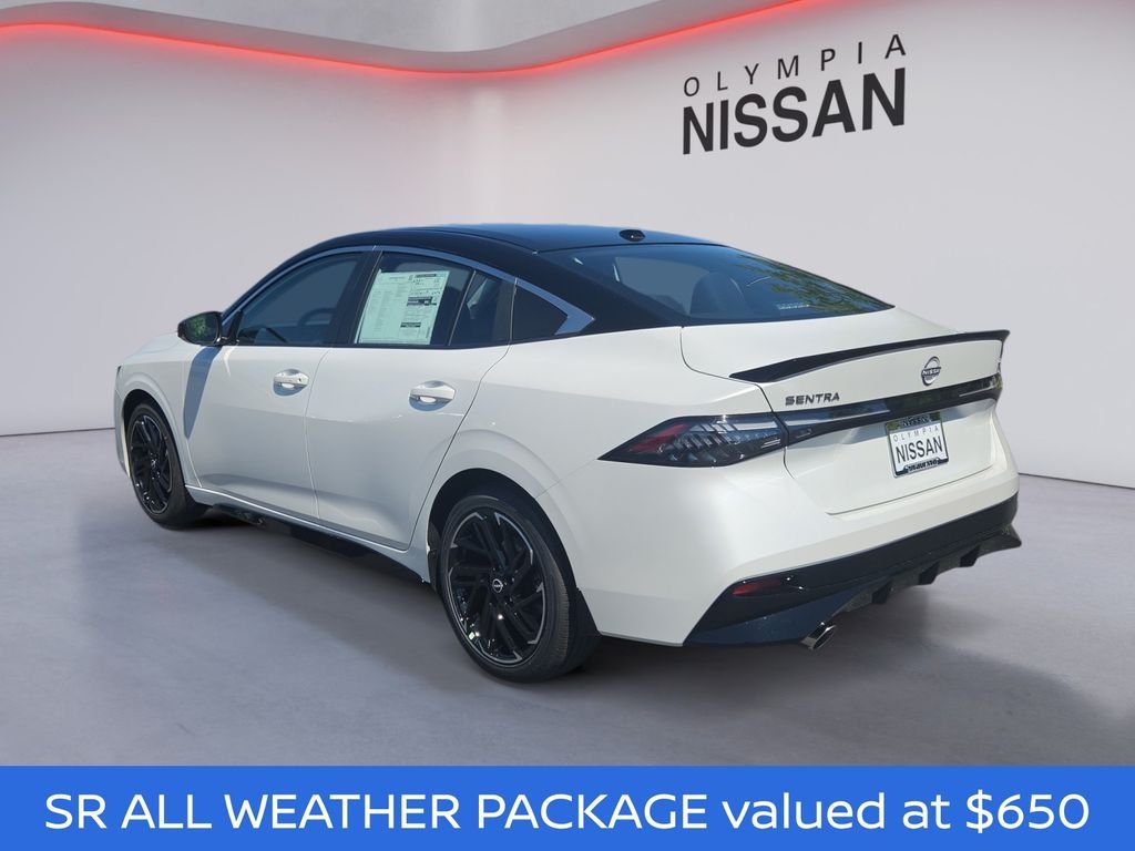 New 2026 Aspen White TriCoat / Super Black Two-tone Nissan SR image 5