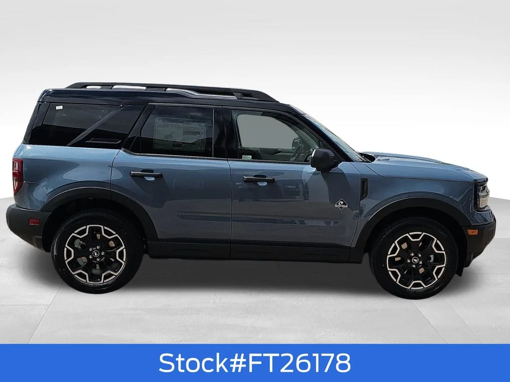 New 2026 Azure Gray Metallic Tri-Coat Ford Outer Banks® image 2