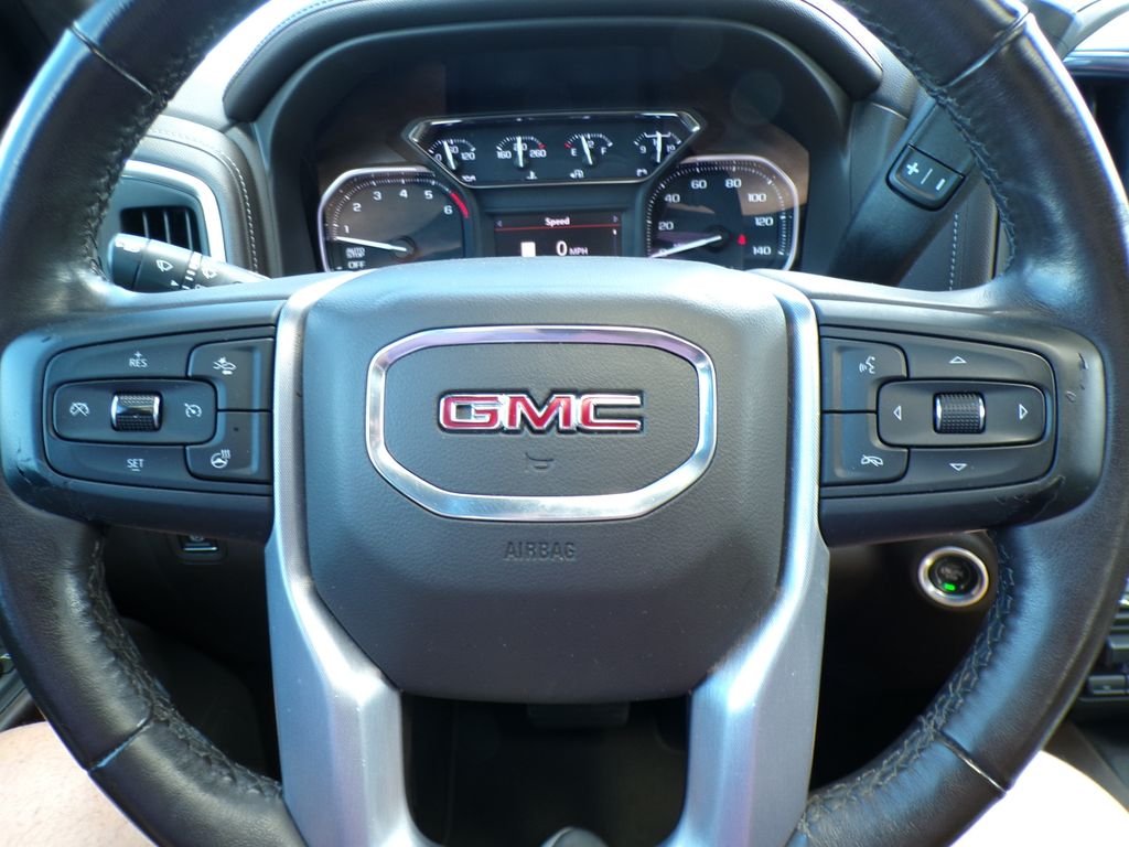 Used 2021 Steel Metallic GMC SLT image 16