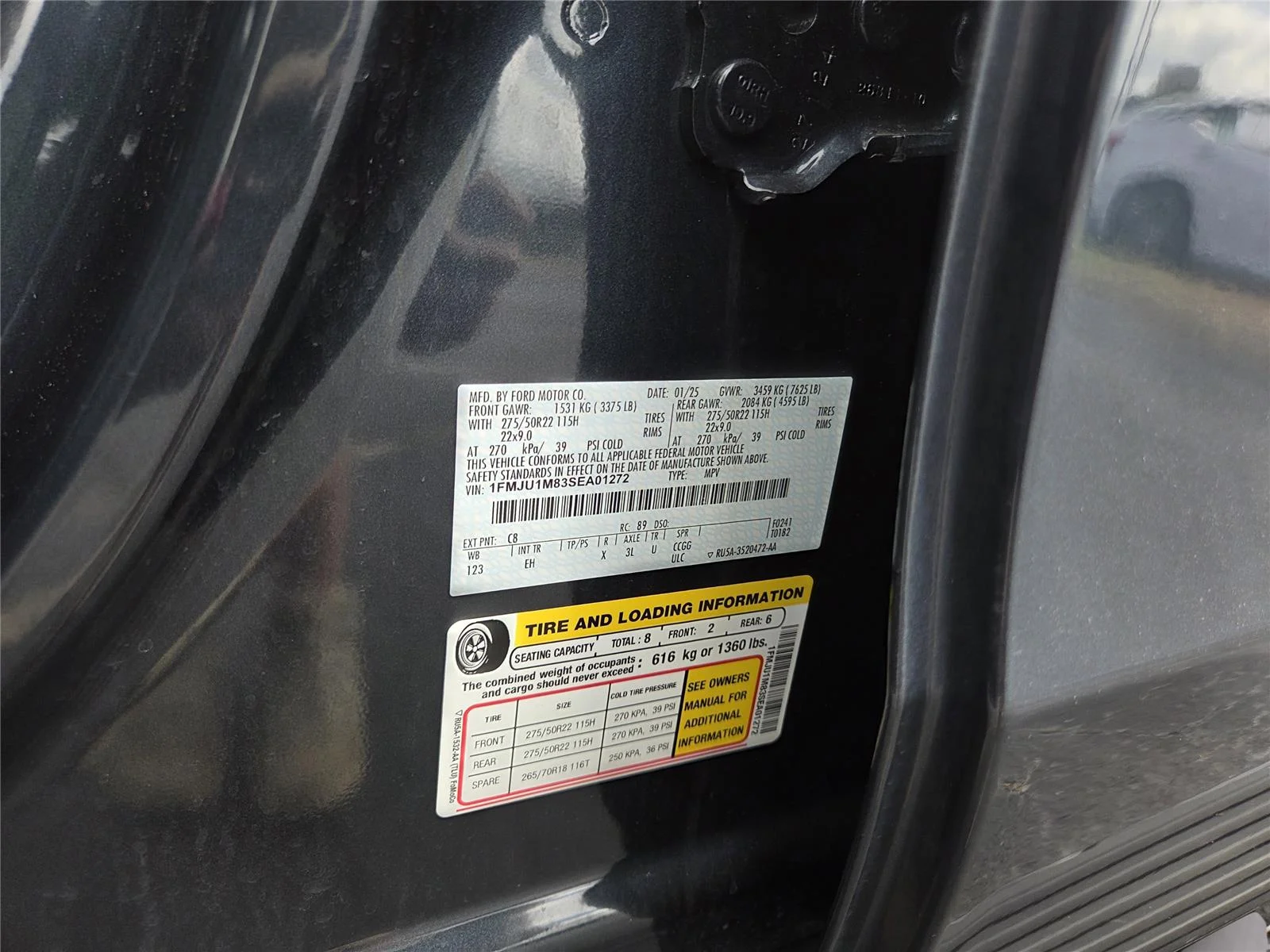 Used 2025 Stone Blue Ford Platinum image 35