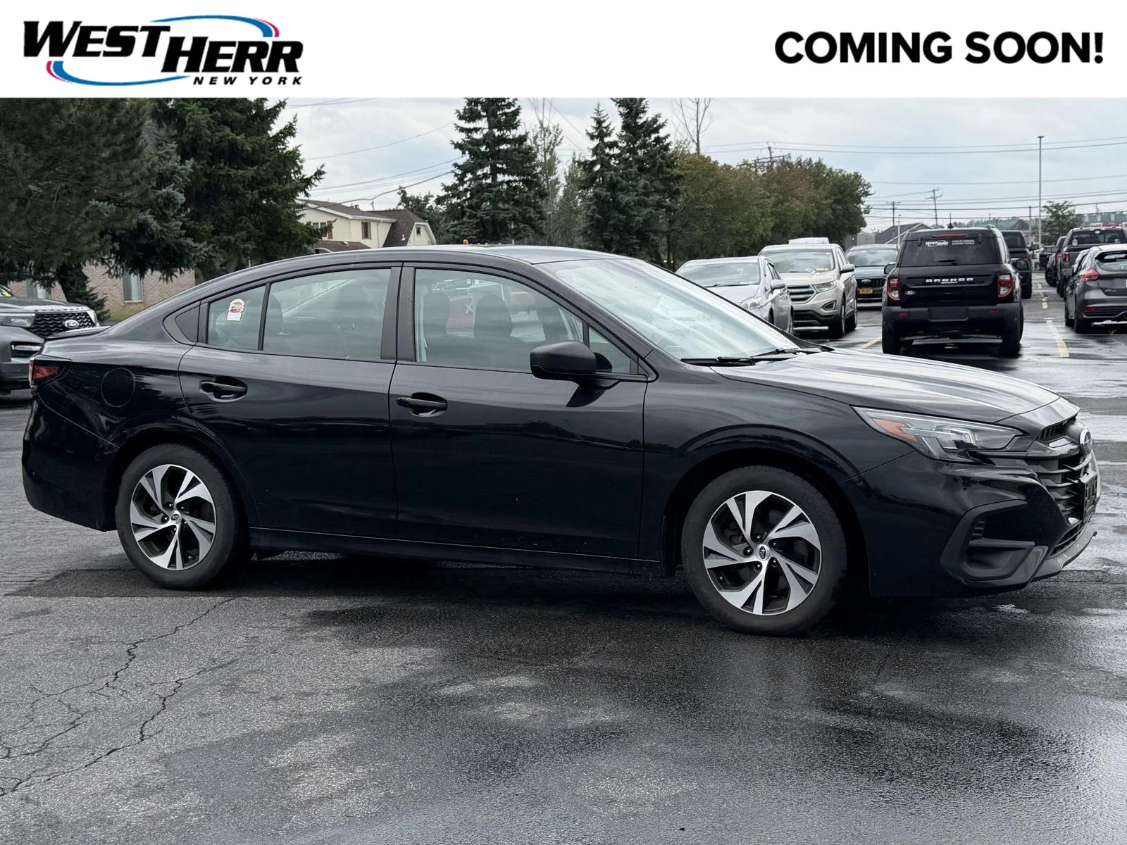 Used 2023 Crystal Black Silica Subaru  image 1