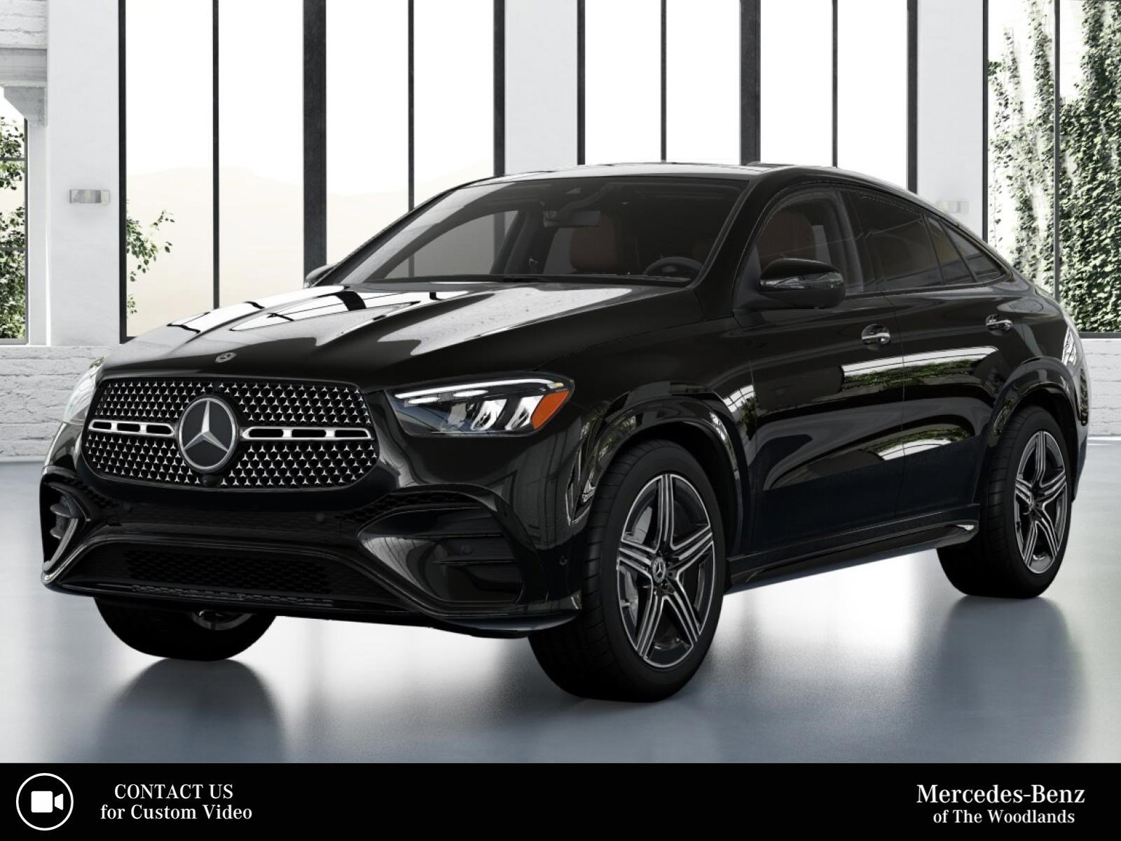 New 2026 Obsidian Black Metallic Mercedes-Benz GLE 450 Coupe image 1
