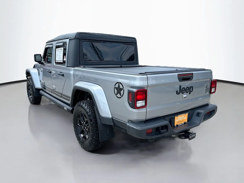 Used 2021 Billet Silver Metallic Clearcoat Jeep Willys Sport image 5