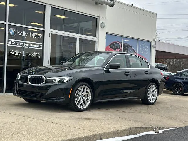 Certified Used 2025 Black Sapphire Metallic BMW 330i xDrive image 4
