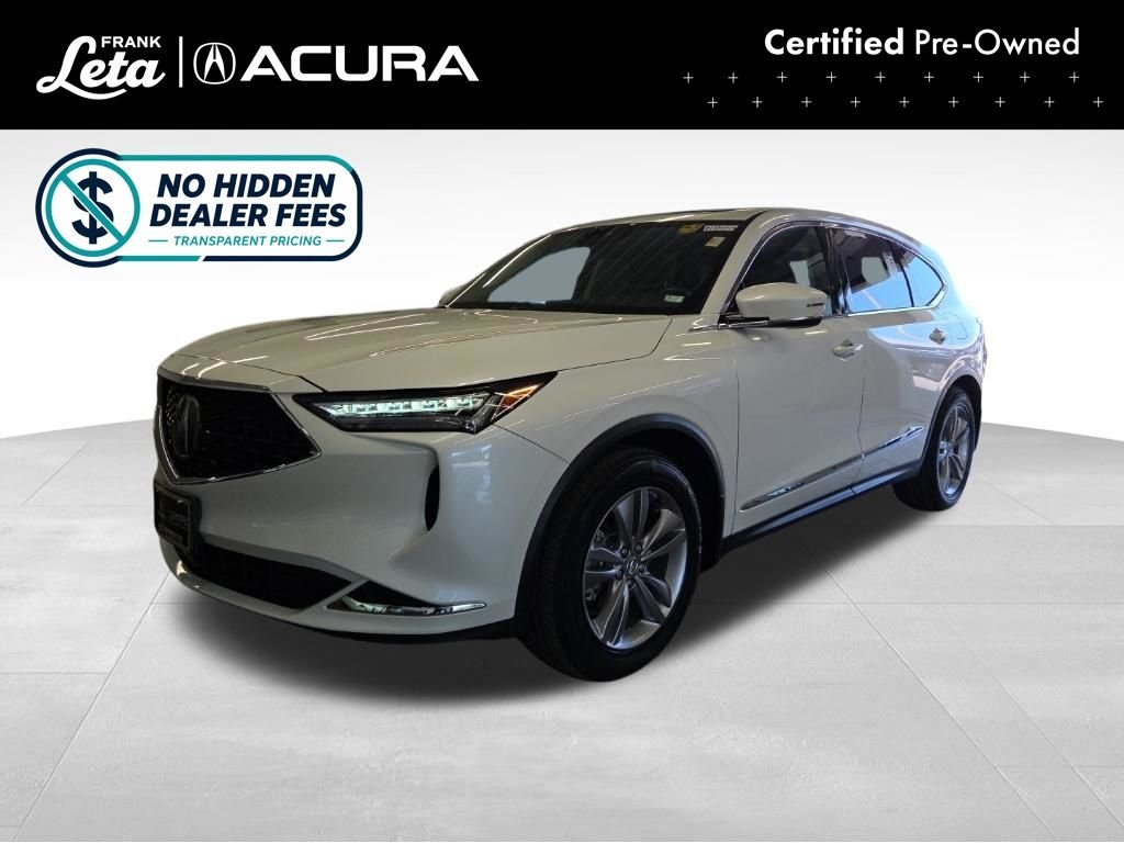 Certified Used 2023 Platinum White Pearl Acura  image 1