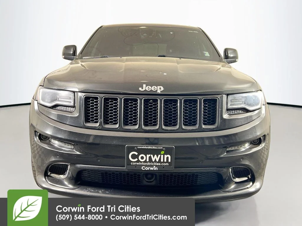 Used 2014 Brilliant Black Crystal Pearlcoat Jeep SRT image 4