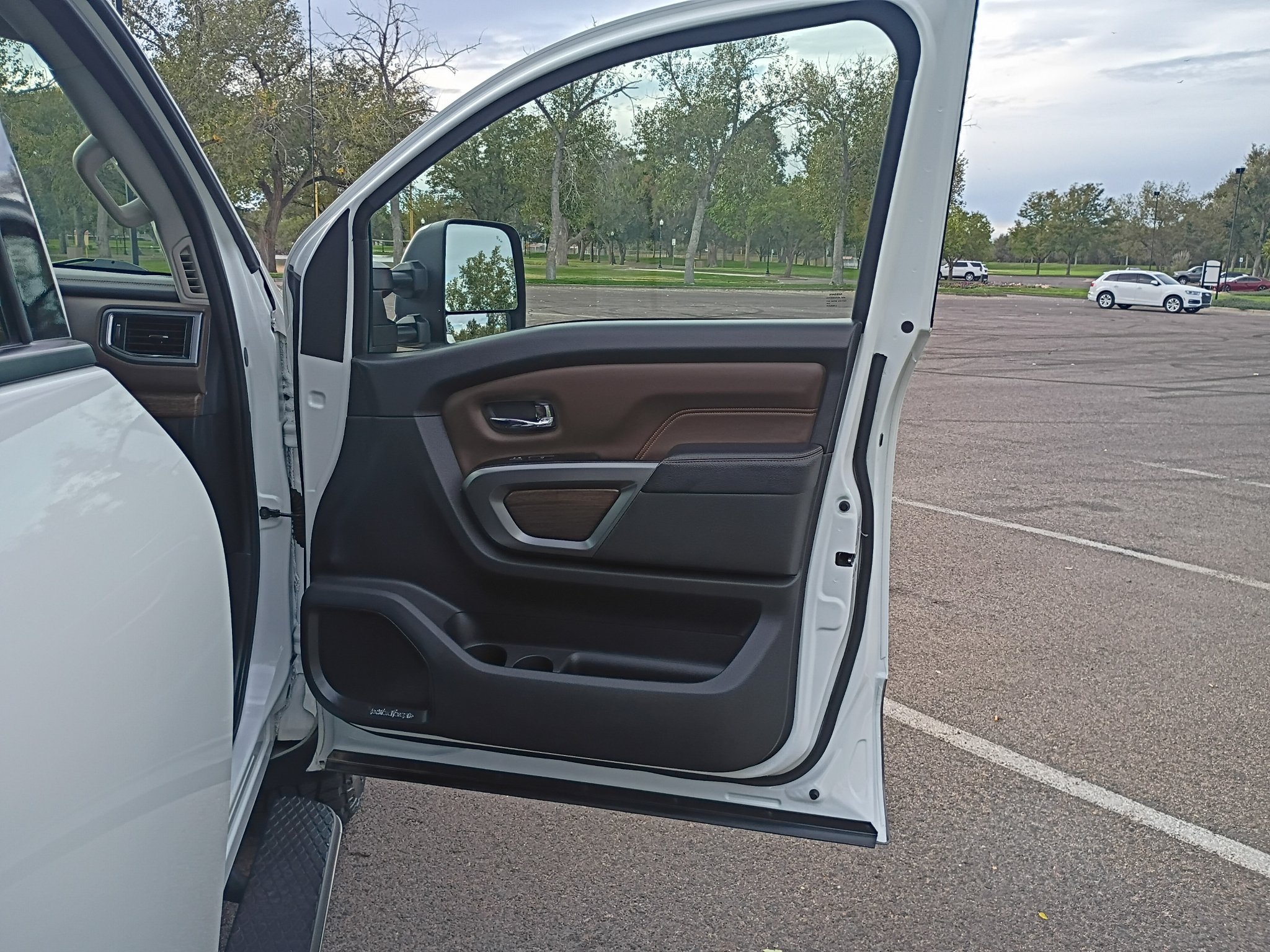 Used 2017 Pearl White Nissan Platinum Reserve image 9