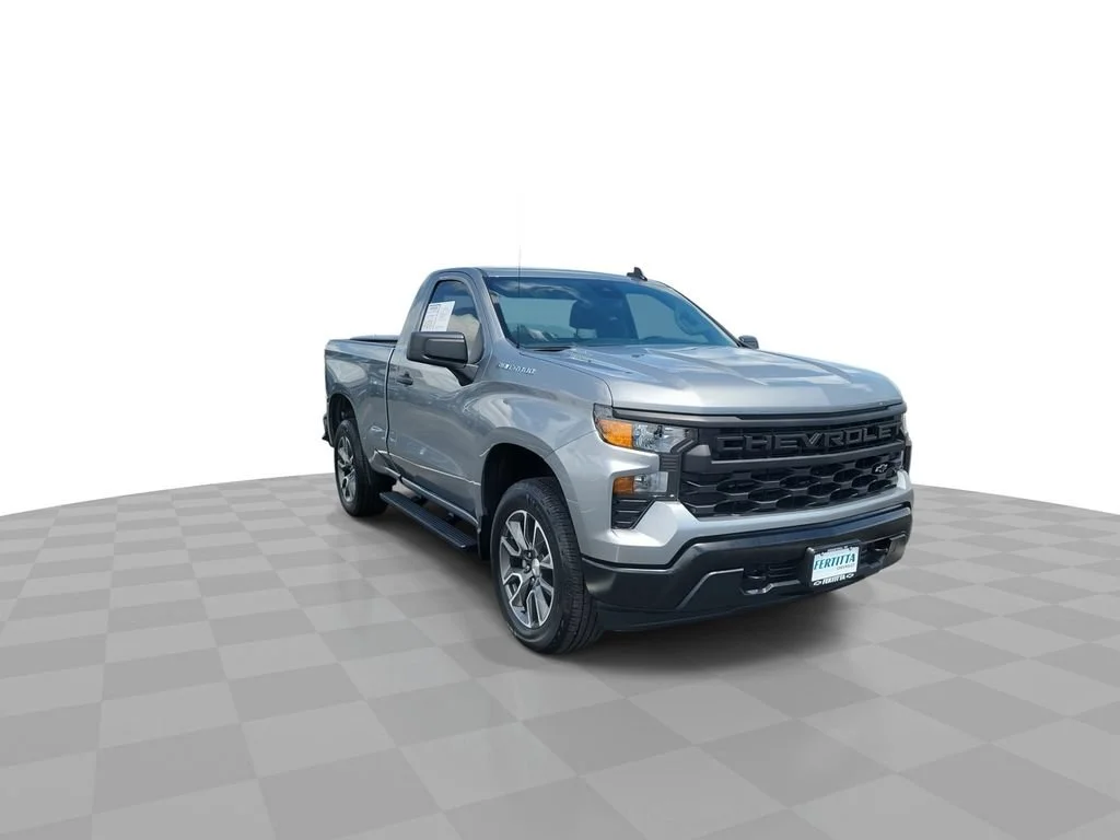 Certified Used 2026 Sterling Gray Metallic Chevrolet WT image 2