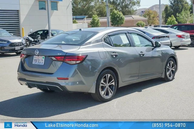 Used 2022 Gun Metallic Nissan SV image 9