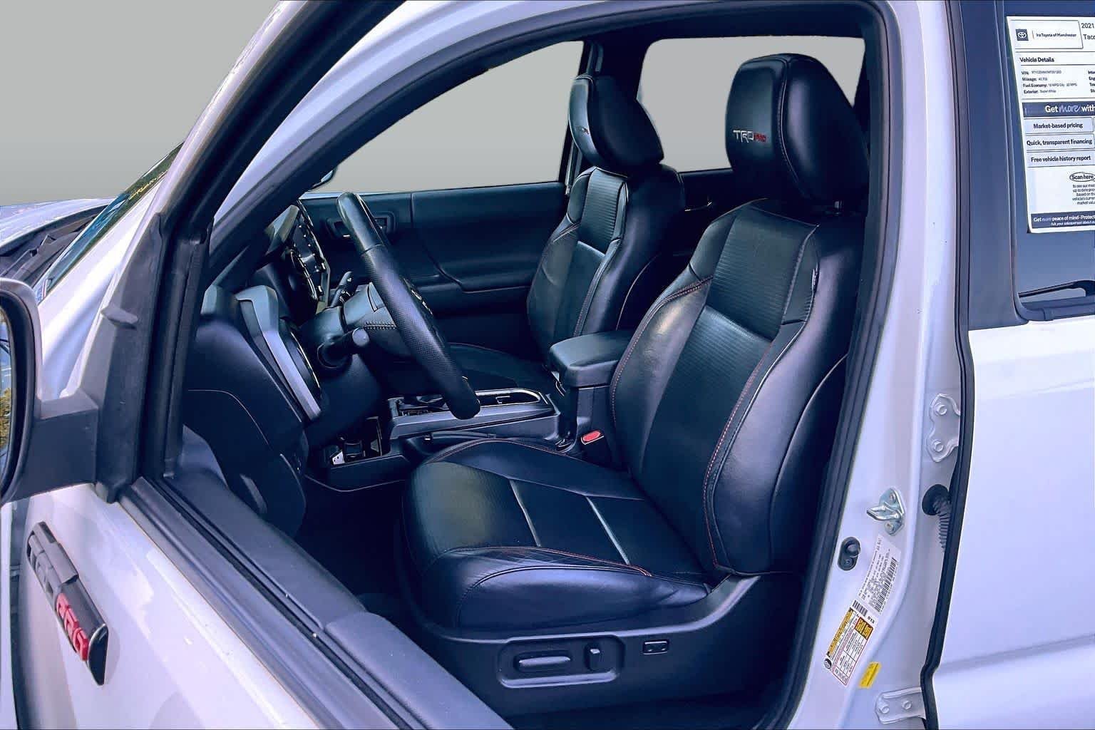 Certified Used 2021 Super White Toyota TRD Pro image 9