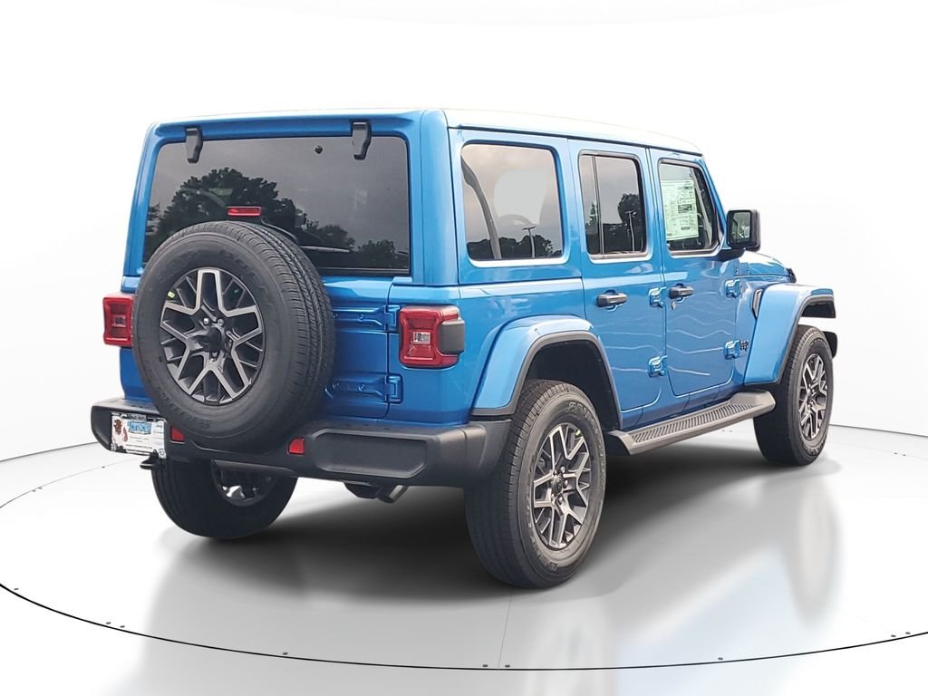 New 2026 Hydro Blue Pearl-Coat Exterior Paint Jeep Sahara image 4